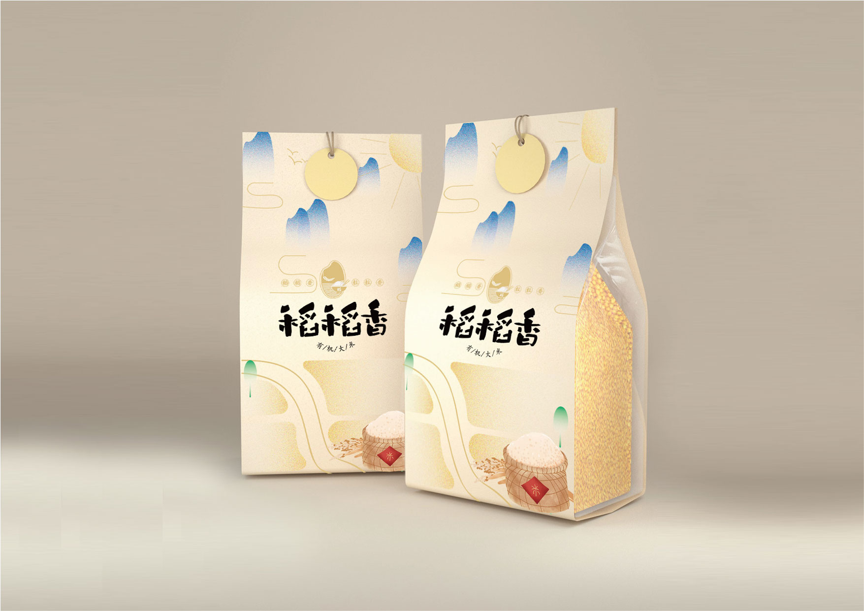 大米VI設計,農(nóng)產(chǎn)品VI設計,食品行業(yè)VI設計公司