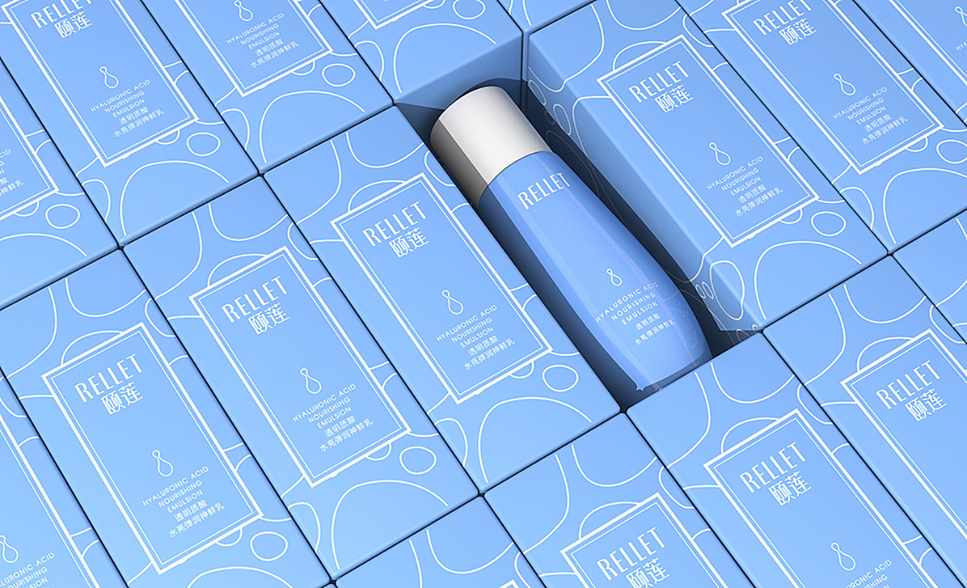 玻尿酸補水產(chǎn)品包裝設(shè)計