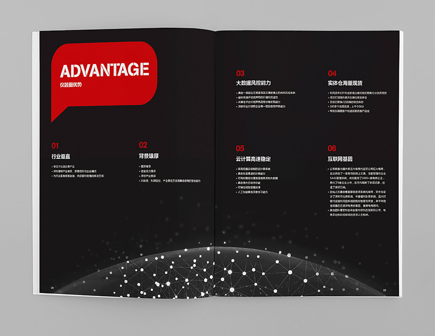 儀器圈集團畫冊設(shè)計-創(chuàng)意投資集團畫冊設(shè)計公司