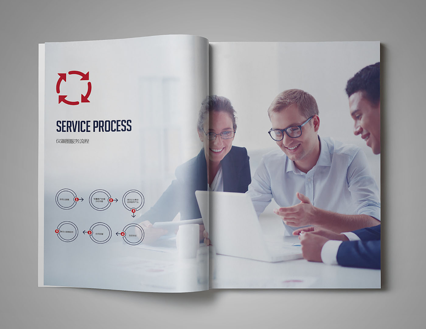 儀器圈集團畫冊設(shè)計-創(chuàng)意投資集團畫冊設(shè)計公司
