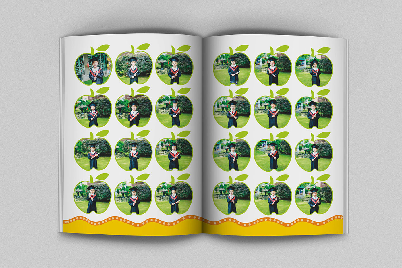 幼兒園畢業(yè)紀(jì)念冊設(shè)計