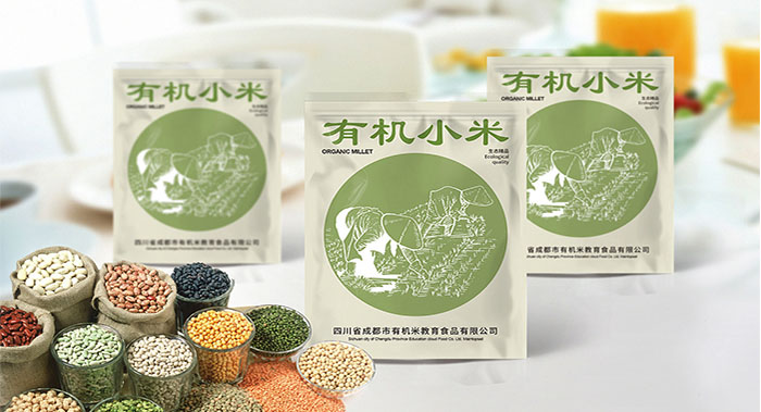 有機(jī)小米包裝設(shè)計